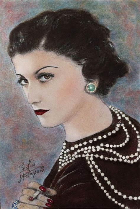 portrait de coco chanel